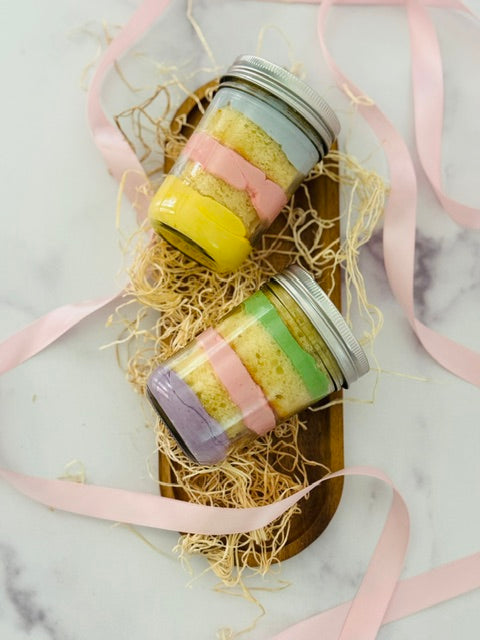 Pastels Cake Jar