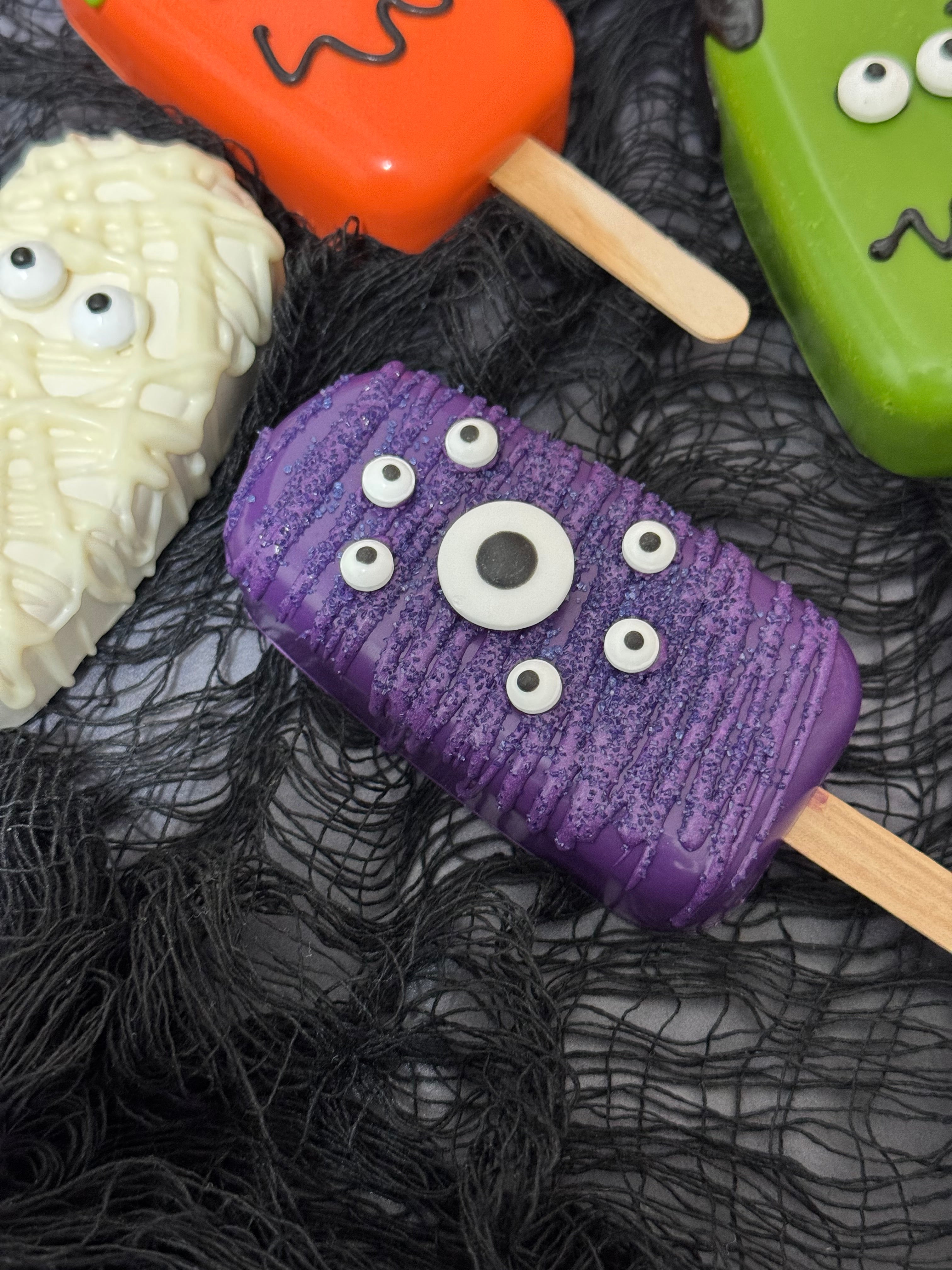 Halloween Cakesicles