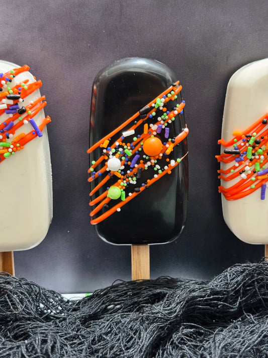 Halloween Cakesicles