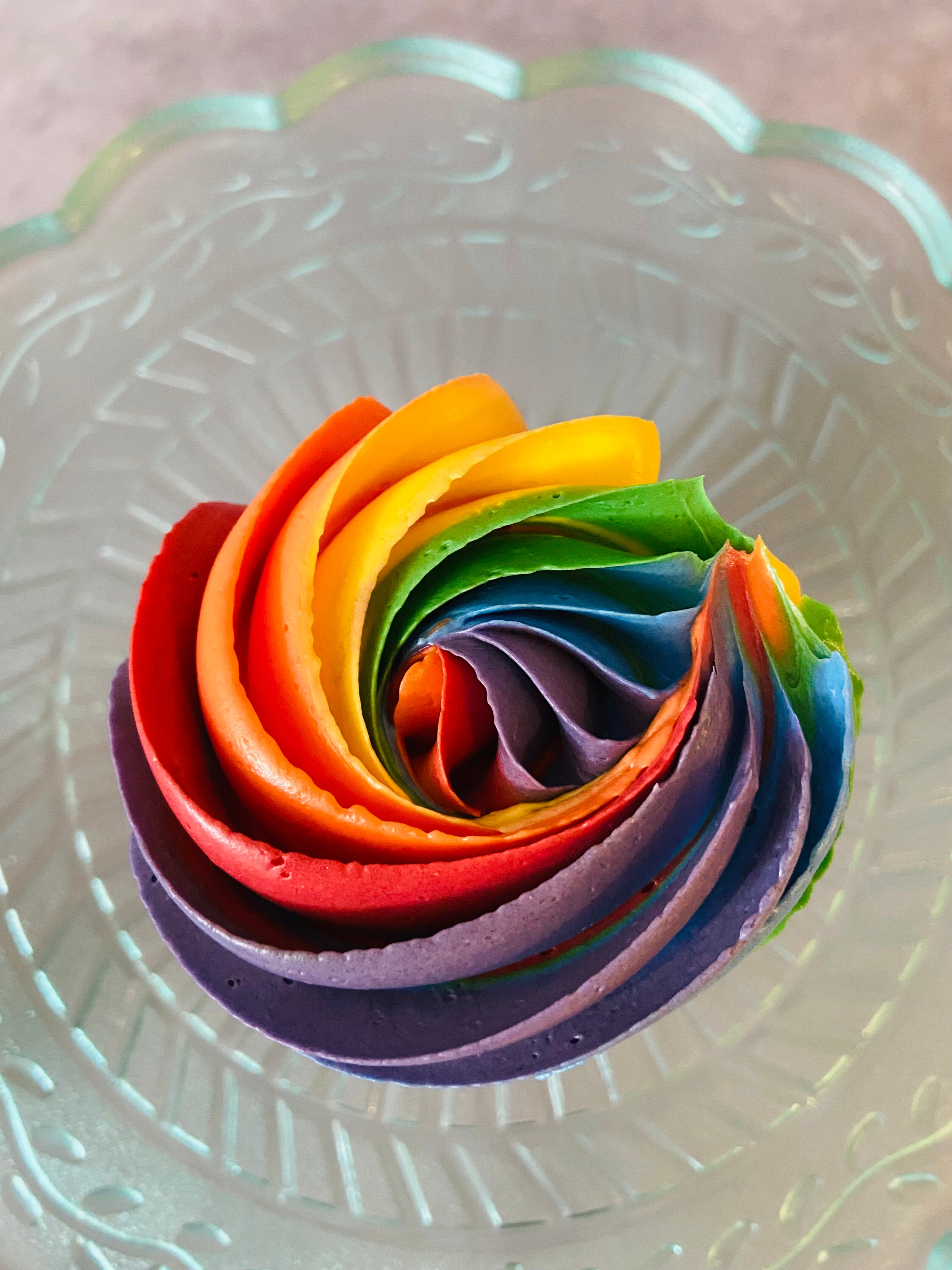 Rainbow Cupcakes