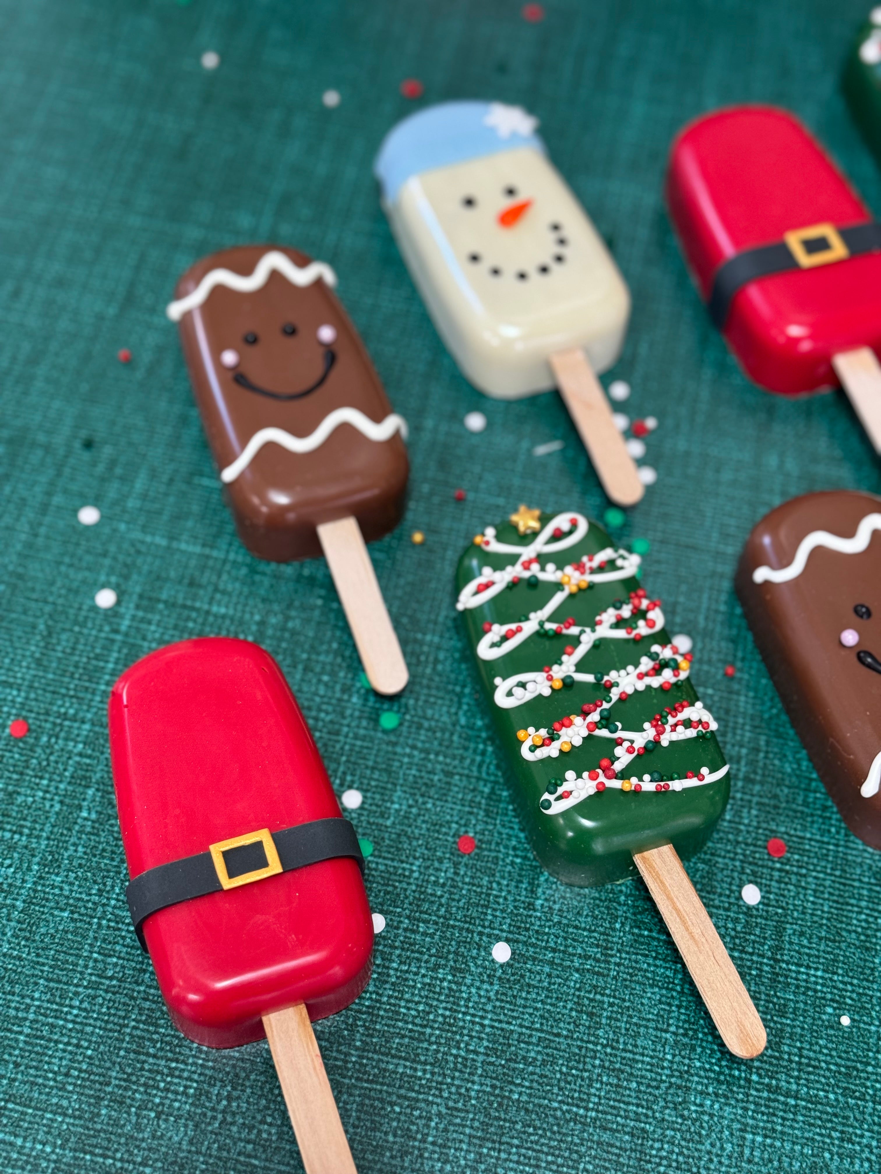 Holiday Cakesicles